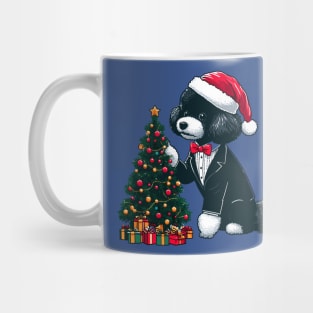 Poodle Dog Christmas Mug